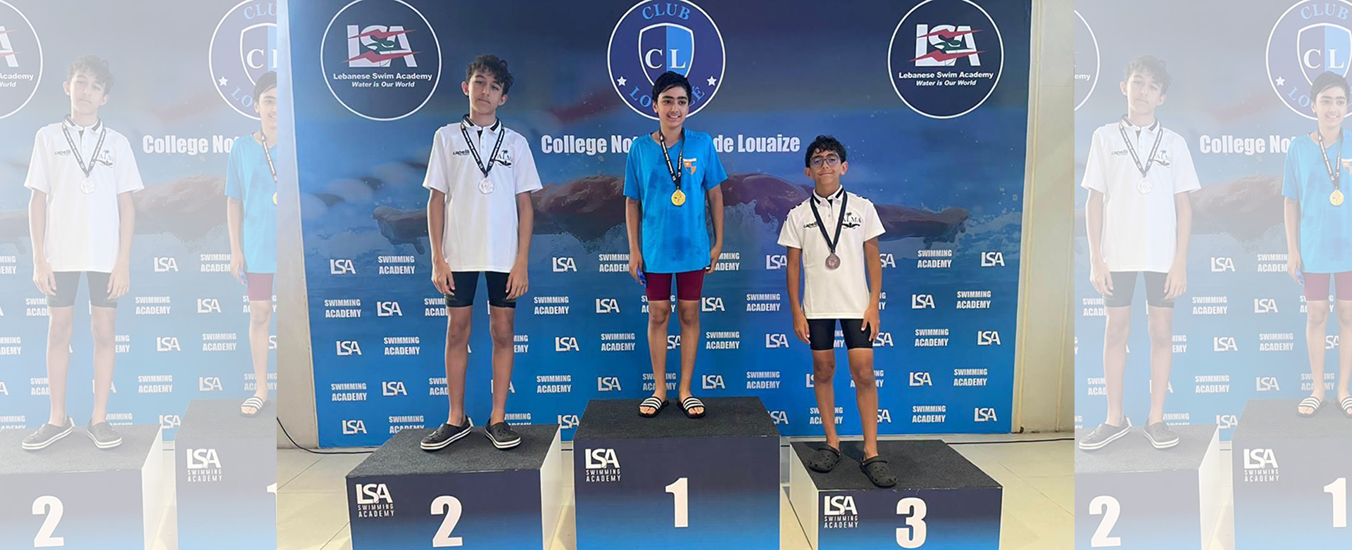 Malek Alameddine - Double médaille d’argent - LSA Aqua challenge